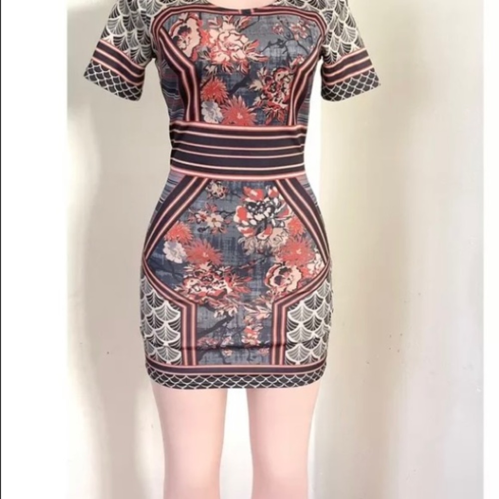 Jealous Tomato Pattern Mini Dress